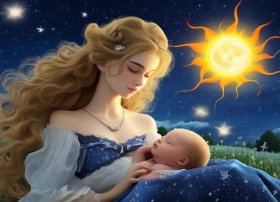 太阳和月亮儿童故事、飘飘公主太阳和月亮的孩子内容简介