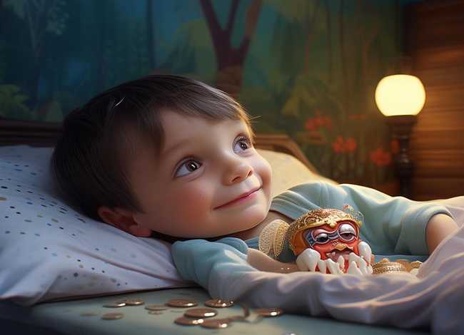 关于小朋友换牙的故事小篇 - 弟弟的故事之牙仙子