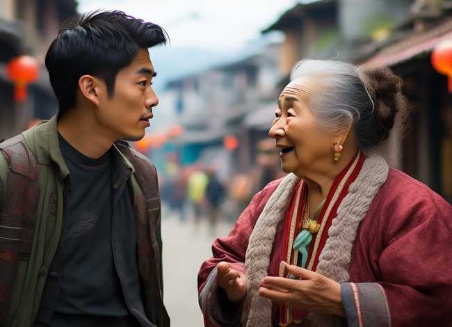 潮汕话讲故事；我和五潮婶故事