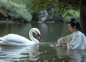 白鹅的故事告诉我们什么道理 王羲之是从什么动物上领悟到书法执笔运笔道理