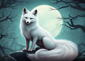 狐狸的故事民间传说，九尾白狐的传说_九尾狐狸的千古传说