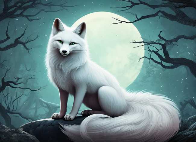 狐狸的故事民间传说，九尾白狐的传说_九尾狐狸的千古传说