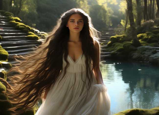 长发姑娘故事；长发姑娘的故事