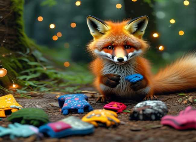 趣味心理小故事、《小狐狸买手套》童话分析