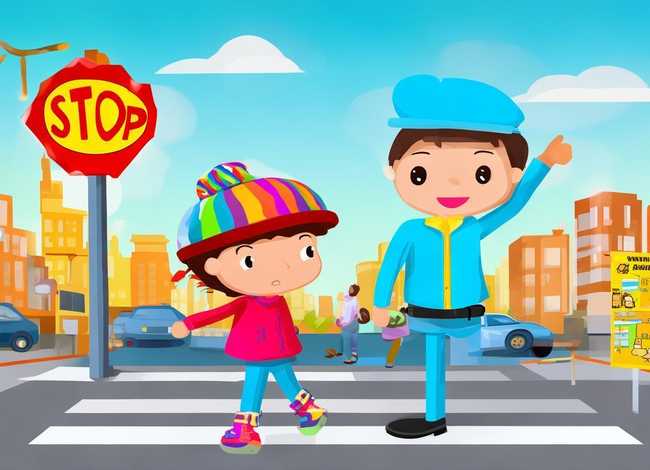 过马路的天天故事 - 幼儿过马路安全小故事