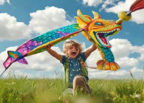 讲故事放风筝，二年级关于风筝的故事