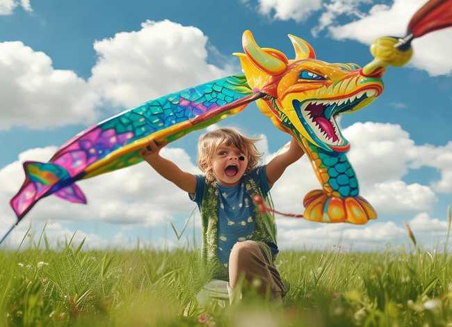 讲故事放风筝，二年级关于风筝的故事