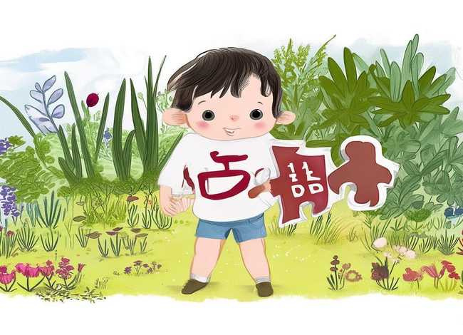 儿童字谜及答案，关于大字的儿童谜语