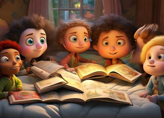 六个人的讲儿童故事的视频，适合哄小孩子的睡前经典童话故事【四篇】