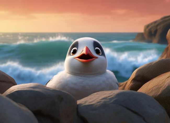 皮克斯动画小短片，奥斯卡最佳动画短片《鹬》