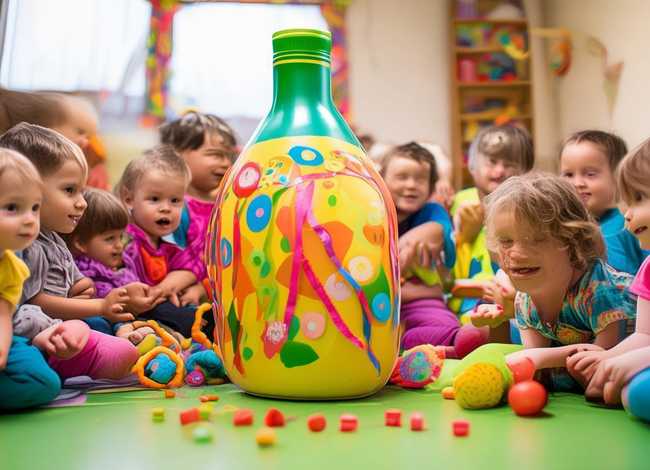 瓶子的故事教案 - 小班教案《好玩的瓶子》