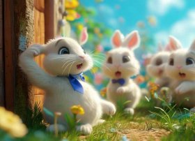 儿童歌曲小故事 - 小兔子乖乖歌曲简介 小兔子乖乖把门开开这首歌的歌词是什