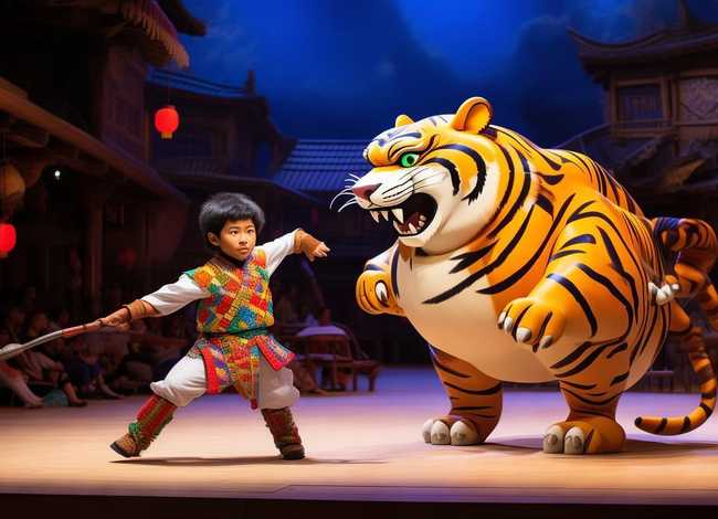 儿童版武松打虎 - 给小朋友的儿童舞台剧剧本《武松打虎》 儿童版武松打虎 - 给小朋友的儿童舞台剧剧本《武松打虎》