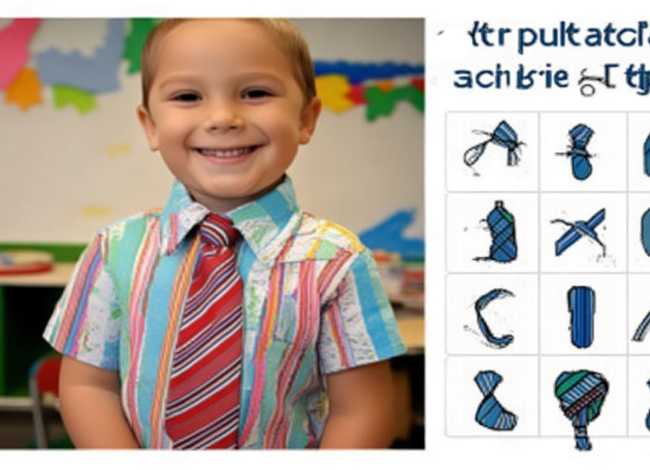 儿童领带打法图解(小学生带绳子的领带怎么打) 儿童领带打法图解(小学生带绳子的领带怎么打)