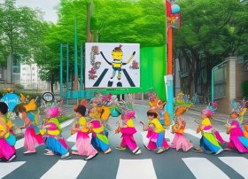 斑马线儿歌(九句) 道路交通安全儿歌大全