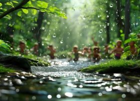 关于雨滴的儿童小故事、幼儿班关于小雨滴循环的故事