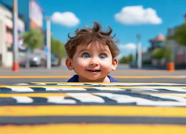 斑马线的故事幼儿 斑马线的由来 斑马线的由来小故事图片