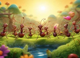 蚂蚁搬家视频儿童版（动漫儿童睡前故事蚂蚁搬家）