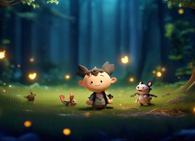儿童带拼音绘本小故事（《萤火虫找朋友》儿童绘本故事分享）