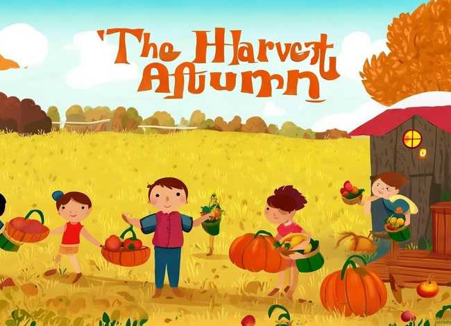 儿童睡前绘本故事；睡前故事  《丰收的秋天》,儿童季节认知启蒙绘本
