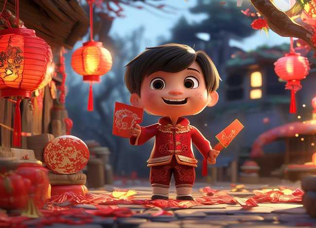 过新年儿童故事 找一篇叫《牛牛过新年》的故事2000—3000字