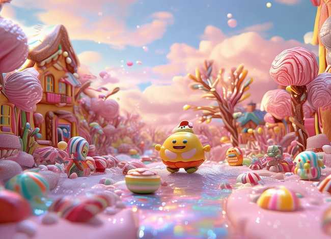 关于糖果的绘本故事 绘本世界《小糖果》