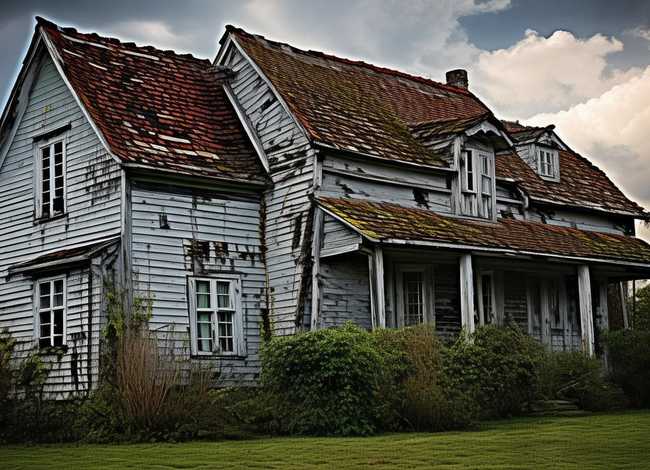 屋顶的故事作文300 饱经风霜的老屋作文300字