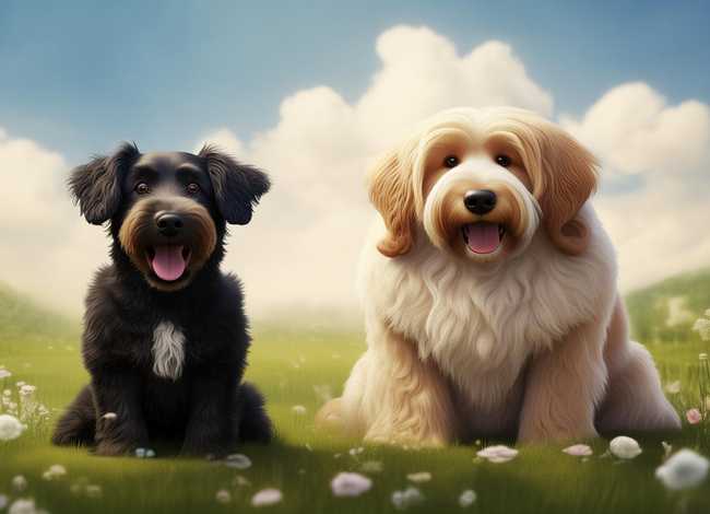 大狗和小狗儿童故事、做大狗好还是做小狗好绘本 大狗和小狗儿童故事、做大狗好还是做小狗好绘本