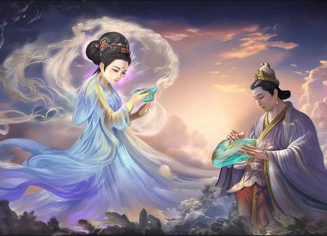 动漫地藏王菩萨的故事 女娲补天的故事a