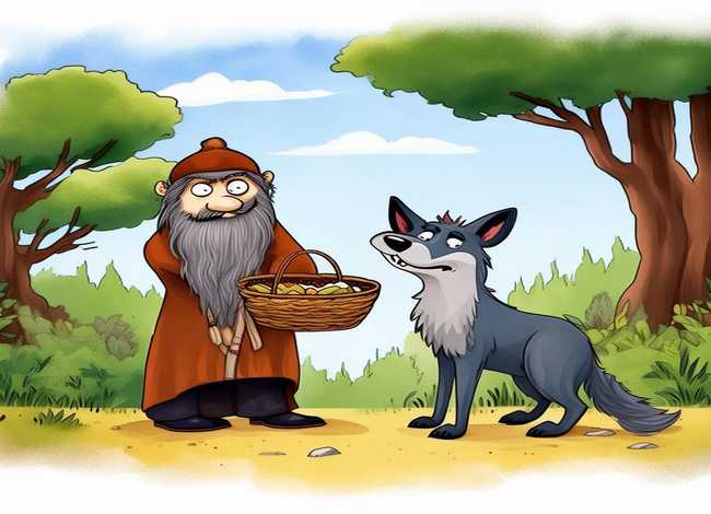 东郭先生和狼的故事绘本 东郭与狼故事主要内容 东郭先生和狼的故事