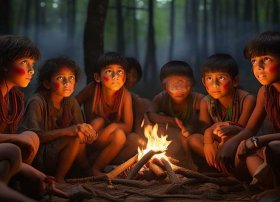 印第安人幼儿故事、十个印度小男孩讲的什么 十个小印第安人介绍