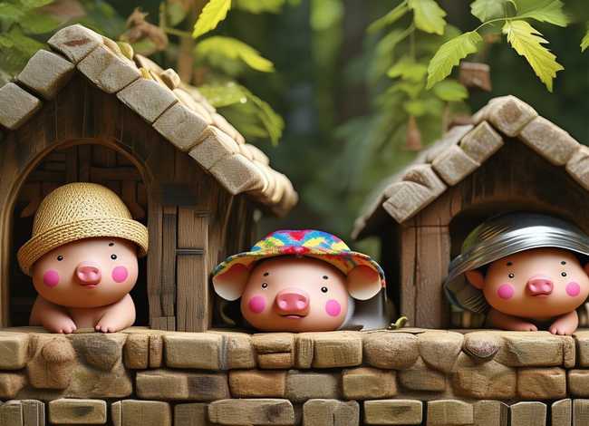 三只小猪的故事简短版 三只小猪的故事简单版