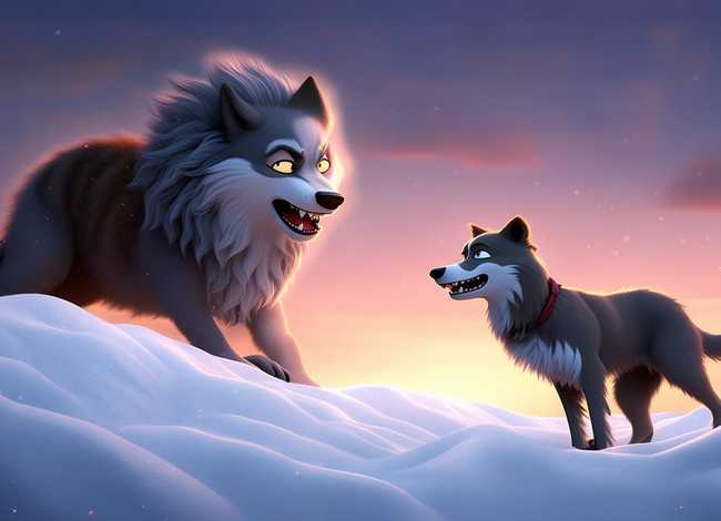 狼心狗肺的故事动画片 - 狼心狗肺成语故事