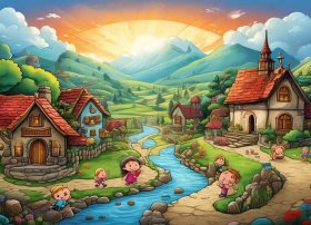 儿童故事我的家乡、家乡的故事作文