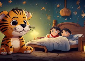 瘪嘴的老虎儿童睡前故事、睡前故事哄男朋友
