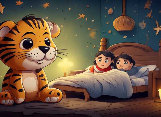 瘪嘴的老虎儿童睡前故事、睡前故事哄男朋友