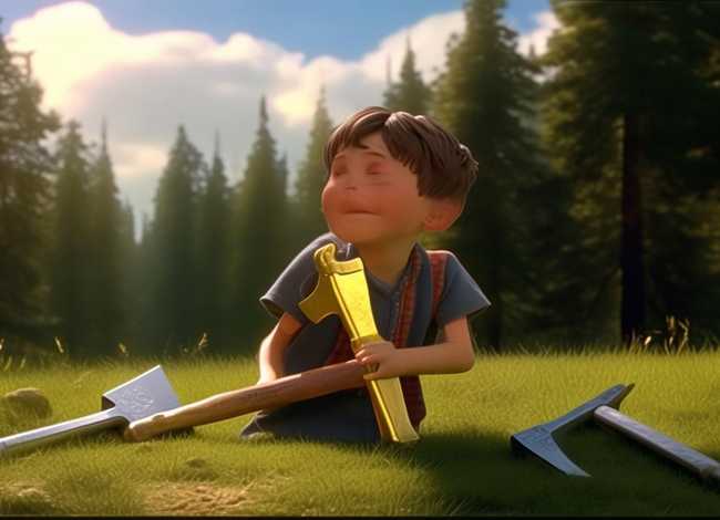 金斧子的故事原文（金斧子银斧子和铁斧子的故事缩写）