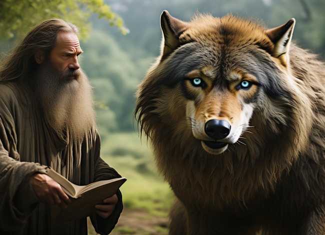 东郭先生和狼的故事图片 东郭先生和狼的故事