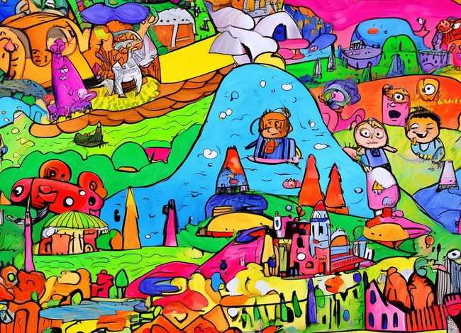 儿童图画素材 视频素材网