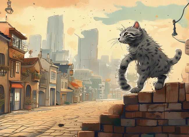 野猫的城市幼儿故事（幼儿园大班说课稿-《野猫的城市》）