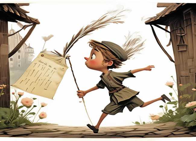 儿童故事一封鸡毛信（故事儿童鸡毛信）