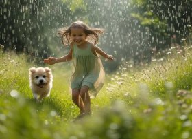 看图写故事怎么写、看图编故事甜甜的雨