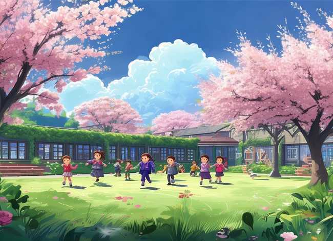 校园里的春天故事作文；小学作文-春天里的校园