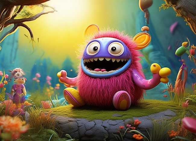 幼儿怪物故事、丑丑故事