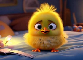 小鸡儿童动画故事视频；睡前小故事——爱哭的小鸡