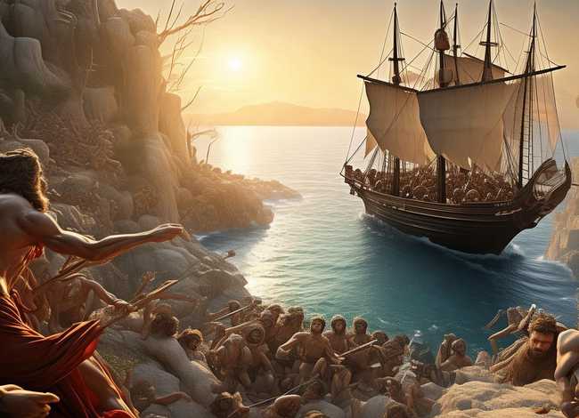 荷马史诗的两个故事、荷马史诗的主要故事情节