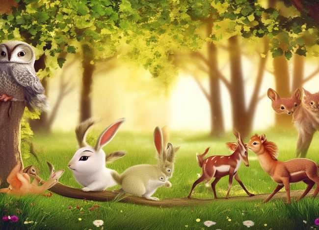 以森林为主题幼儿故事(森林小动物童话故事) 以森林为主题幼儿故事(森林小动物童话故事)