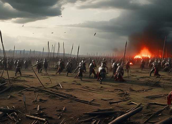 国家打仗的故事，古代打仗的故事