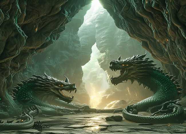 龙王出世的故事 - 五龙洞的来历