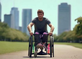 残疾人短篇小故事；求150字的英文残疾人励志小故事